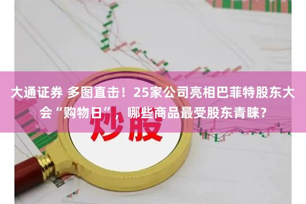 大通证券 多图直击！25家公司亮相巴菲特股东大会“购物日”，哪些商品最受股东青睐？